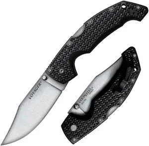 COLDSTEEL 29AC Cold Steel Voyager Large Clip Point ÂPlain Edge Folder