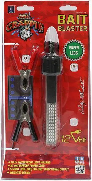 T-H MARINE MR.CRAPPIE BAIT BLASTER UNDERWATER GREEN LIGHT