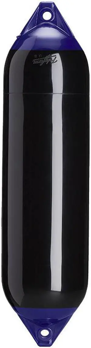 Polyform F-6 Twin Eye Fender 11" X 42" - Black