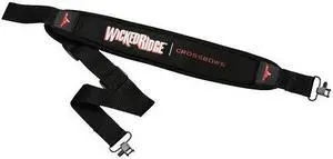 Wicked Ridge Neoprene Crossbow Sling w/ CUB Unloading Bolt, Black, 1.25in. Shoul
