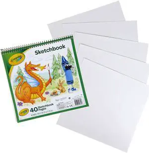 Crayola Sketchbook 9"X9"-40 Sheets