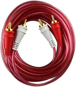 Rca Cable 1.5' Audiopipe Ofc Clear Installer Series