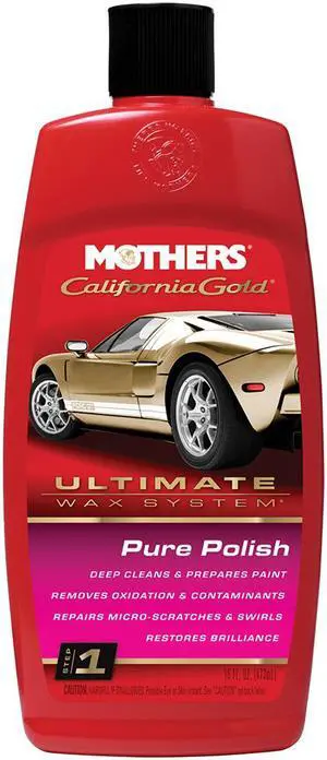 Mothers California Gold Pure Polish 07100 Ultimate Wax System Step 1