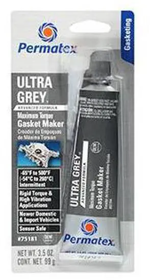 Mkr Gskt 3.5Oz Tb 0.02 Paste ITW Global Brands Gasket Sealants 82194 Gray