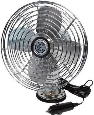 ROADPRO RP-1179 Car Fan, Heavy Duty, 12V DC