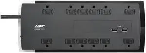 APC UP P12U2 Performance SurgeArrest 120V 12 Outlet w 2x2.4A USB Charger RTL APC UP P12U2 Performance SurgeArrest 120V 12 Outlet w 2x2.4A USB Charger RTL