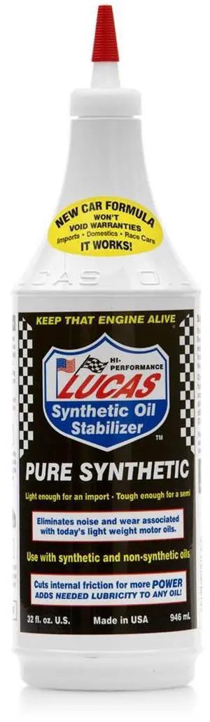 Lucas 10130 Synthetic Oil Stabilizer - 1 Quart