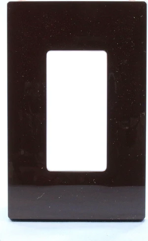 Leviton Brown Midway Size Decora Screwless Wallplate Cover GFCI GFI SJ26-S0 SJ26-S Leviton Brown Midway Size Decora Screwless Wallplate Cover GFCI GFI SJ26-S0 SJ26-S