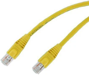 Leviton Yellow Cat 5e 7 ft Patch Cord Network Cable Booted Cat5e 5G460-7Y Leviton Yellow Cat 5e 7 ft Patch Cord Network Cable Booted Cat5e 5G460-7Y