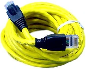 Leviton 5G455-15Y Categoty 5e 15-Foot Ethernet Patch Cord, Network Cable, Booted, Yellow Leviton 5G455-15Y Categoty 5e 15-Foot Ethernet Patch Cord, Network Cable, Booted, Yellow