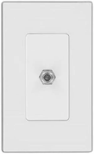 Leviton 80381-T 1-Gang Decora Wallplate Screwless, Light Almond Leviton 80381-T 1-Gang Decora Wallplate Screwless, Light Almond