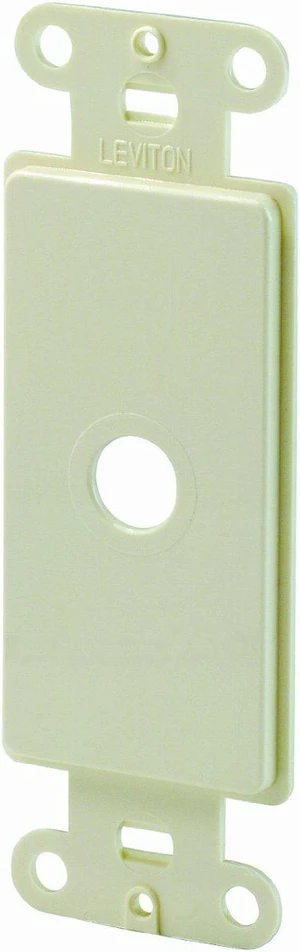 Leviton 80400-I Decora Wall Plate Adapter for Rotary Dimmer, Thermoset Plastic, .406-Inch Diameter Opening, Ivory Leviton 80400-I Decora Wall Plate Adapter for Rotary Dimmer, Thermoset Plastic, .406-Inch Diameter Opening, Ivory