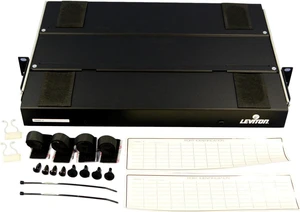 Leviton 5P330-AA Unloaded Black 24-Port Fiber Optic SC ST Patch Panel Leviton 5P330-AA Unloaded Black 24-Port Fiber Optic SC ST Patch Panel