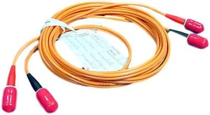 3M Leviton Fiber Optic Multi-Mode Duplex Patch Cable Cord SC 62.5/125 62DST-M03 3M Leviton Fiber Optic Multi-Mode Duplex Patch Cable Cord SC 62.5/125 62DST-M03