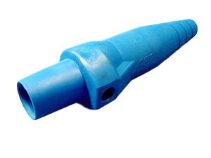 Leviton 16SDF-22B Blue 16 Series Female Cam-Type Detachable Plug Insulator Sleeve Leviton 16SDF-22B Blue 16 Series Female Cam-Type Detachable Plug Insulator Sleeve