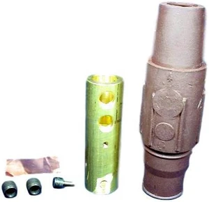 Leviton Brown ECT 17 Series Female Cam Plug Double Set Screw 690A 600V 17D24-H Leviton Brown ECT 17 Series Female Cam Plug Double Set Screw 690A 600V 17D24-H