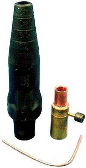 Leviton 16D35-E Black 16 Series Taper Nose Female Crimped Detachable Cam-Type Plug Leviton 16D35-E Black 16 Series Taper Nose Female Crimped Detachable Cam-Type Plug
