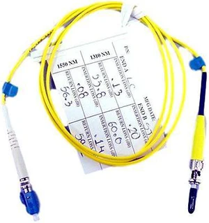 1M Leviton Fiber Optic Single-Mode Simplex Patch Cable Cord ST LC UPC UPSTL-S01 1M Leviton Fiber Optic Single-Mode Simplex Patch Cable Cord ST LC UPC UPSTL-S01