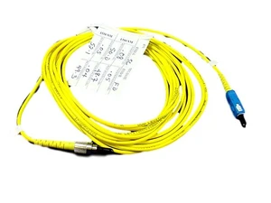 5M Leviton Fiber Optic Singlemode Simplex Patch Cable Cord SC FC SPCSPSCF-S05 5M Leviton Fiber Optic Singlemode Simplex Patch Cable Cord SC FC SPCSPSCF-S05
