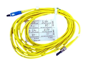 5M Leviton Fiber Optic Singlemode Simplex Patch Cable Cord ST SC SPC SPSCT-S05 5M Leviton Fiber Optic Singlemode Simplex Patch Cable Cord ST SC SPC SPSCT-S05
