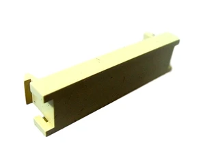 Leviton 41295-5BI 1/2 Unit High Blank MOS Module, Ivory Leviton 41295-5BI 1/2 Unit High Blank MOS Module, Ivory