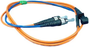 New 1M Leviton Fiber Optic Multi-Mode Duplex Patch Cable Cord MT-RJ ST 498MT-M01 New 1M Leviton Fiber Optic Multi-Mode Duplex Patch Cable Cord MT-RJ ST 498MT-M01