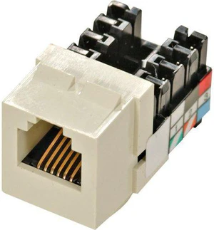 Leviton 6-Conductor USOC Keystone Jack Leviton 6-Conductor USOC Keystone Jack