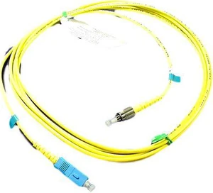 3M Leviton Fiber Optic Singlemode Simplex Patch Cable Cord SC FC UPC UPSCF-S03 3M Leviton Fiber Optic Singlemode Simplex Patch Cable Cord SC FC UPC UPSCF-S03