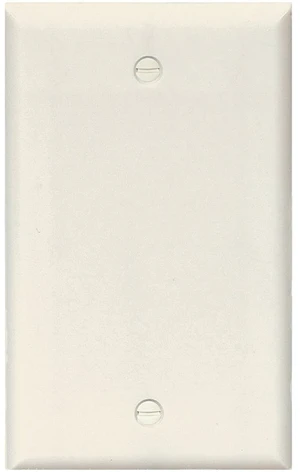 Cooper Wiring Devices 2129LA Light Almond Single Gang Blank Box Mount Wall Plate Cooper Wiring Devices 2129LA Light Almond Single Gang Blank Box Mount Wall Plate