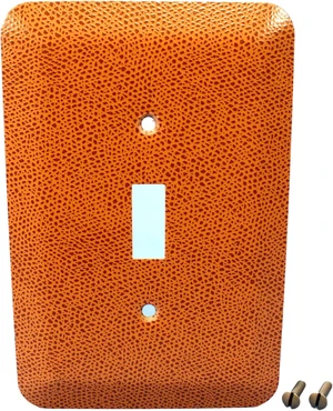 Leviton Jumbo Brown Leopard Print Switch Cover Oversize Toggle Wall Plate 89301-BRL Leviton Jumbo Brown Leopard Print Switch Cover Oversize Toggle Wall Plate 89301-BRL