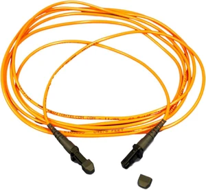 3M Leviton Fiber Optic Multi-Mode Duplex Patch Cable Cord MT-RJ MT-RJ 498MM-M03 3M Leviton Fiber Optic Multi-Mode Duplex Patch Cable Cord MT-RJ MT-RJ 498MM-M03
