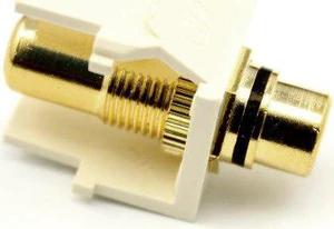 Leviton QuickPort RCA Connector Leviton QuickPort RCA Connector