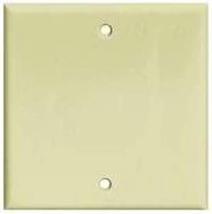 Cooper Wiring Devices 2137A 2-Gang Blank Wall Plate, Box Mount Cover, Standard Size, Thermoset Plastic, Almond Cooper Wiring Devices 2137A 2-Gang Blank Wall Plate, Box Mount Cover, Standard Size, Thermoset Plastic, Almond