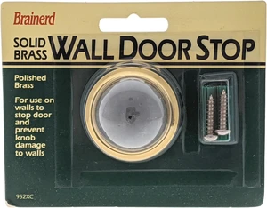 Brainerd Wall-Mount 2-1/2" Diameter Concave Rubber Wall DoorStop 952XC Brainerd Wall-Mount 2-1/2" Diameter Concave Rubber Wall DoorStop 952XC