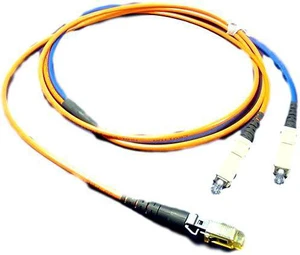 1M Leviton Fiber Optic Multi-Mode Duplex Patch Cable Cord MT-RJ SC 50 50DCM-M01 1M Leviton Fiber Optic Multi-Mode Duplex Patch Cable Cord MT-RJ SC 50 50DCM-M01
