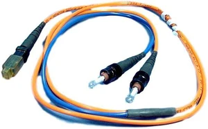 1M Leviton Fiber Optic Multi-Mode Duplex Patch Cable Cord MT-RJ ST 50 50DTM-M01 1M Leviton Fiber Optic Multi-Mode Duplex Patch Cable Cord MT-RJ ST 50 50DTM-M01