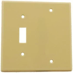 Leviton Plt 1Tog/Blank Ivy 1052-4437 Leviton Plt 1Tog/Blank Ivy 1052-4437