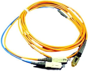 3M Leviton Fiber Optic Multi-Mode Duplex Patch Cable Cord MT-RJ SC 50 50DCM-M03 3M Leviton Fiber Optic Multi-Mode Duplex Patch Cable Cord MT-RJ SC 50 50DCM-M03