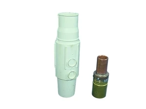 Leviton 17V24-W White 17 Series Vulcanized Female Crimped Detachable Cam-Type Plug Leviton 17V24-W White 17 Series Vulcanized Female Crimped Detachable Cam-Type Plug