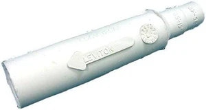 Leviton Insulator Sleeve for Male Cam-Type Detachable Plug, 15 Series, Taper Nose, 15SDF-48W, White Leviton Insulator Sleeve for Male Cam-Type Detachable Plug, 15 Series, Taper Nose, 15SDF-48W, White