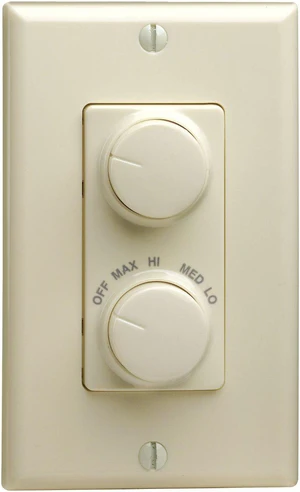 Do it Best Rotary Combo Celing Fan Speed Control and Dimmer Switch, Almond 300W Do it Best Rotary Combo Celing Fan Speed Control and Dimmer Switch, Almond 300W