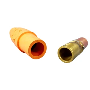 Leviton 17V25-O Orange 17 Series Vulcanized Female Crimped Detachable Cam-Type Plug Leviton 17V25-O Orange 17 Series Vulcanized Female Crimped Detachable Cam-Type Plug