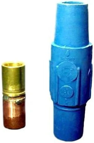 Leviton 17V26-B Blue 17 Series Vulcanized Female Crimped Detachable Cam-Type Plug Leviton 17V26-B Blue 17 Series Vulcanized Female Crimped Detachable Cam-Type Plug