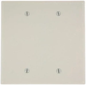 Leviton 80525-A Almond Midway Two Gang Blank Wall Plate Leviton 80525-A Almond Midway Two Gang Blank Wall Plate