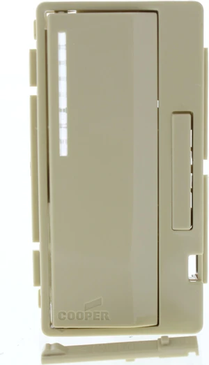 Cooper Wiring Devices AMC-V-BP Face Plate Color Change Kit for Master Dimmer Models AAL06, AIM10 and AF10, Ivory Cooper Wiring Devices AMC-V-BP Face Plate Color Change Kit for Master Dimmer Models AAL06, AIM10 and AF10, Ivory