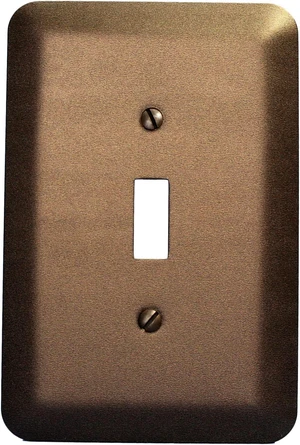 Leviton Jumbo Metallic Bronze Switch Cover Oversize Toggle Wallplate Switchplate 89301-MBR Leviton Jumbo Metallic Bronze Switch Cover Oversize Toggle Wallplate Switchplate 89301-MBR