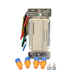 Cooper Wiring Devices AIM06-GY Accell Master Dimmer for Incandescent and Magnetic Low Voltage Lighting Only, 600W 120V, Gray Cooper Wiring Devices AIM06-GY Accell Master Dimmer for Incandescent and Magnetic Low Voltage Lighting Only, 600W 120V, Gray