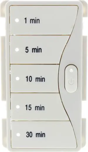 Cooper Wiring Devices 954MKDS-P Face Plate Color Change Kit for Aspire Timer (1,5,10,15,30), Desert Sand