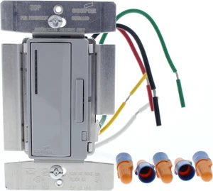 Cooper Wiring Devices Smart Fluorescent Gray Dimmer 1000VA-120V AF10-GY Cooper Wiring Devices Smart Fluorescent Gray Dimmer 1000VA-120V AF10-GY