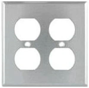 Cooper Wiring 93102 Stainless Steel Wallplate Cooper Wiring 93102 Stainless Steel Wallplate